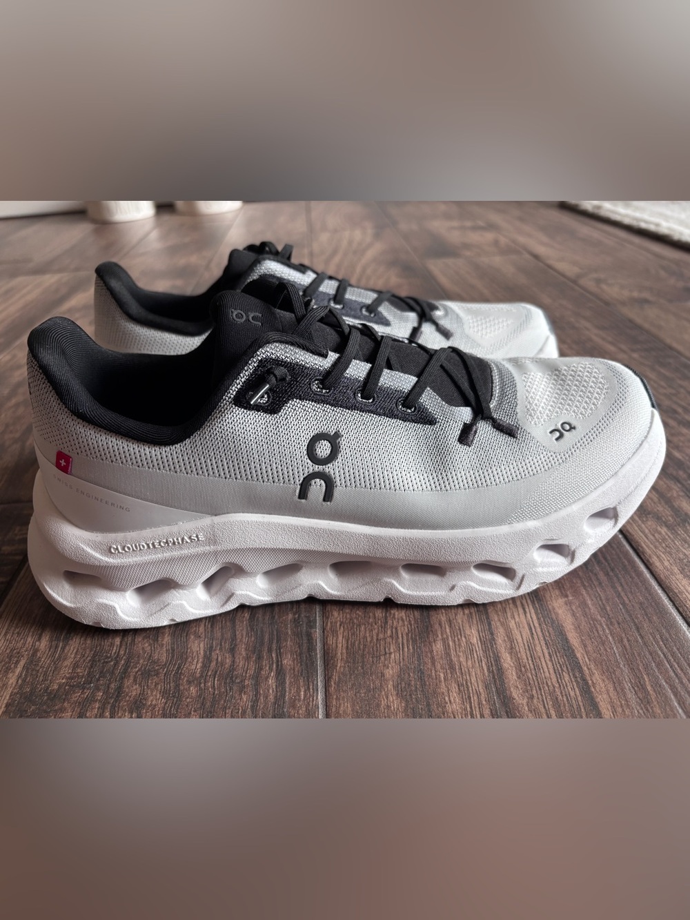 On Running Cloudtilt Women's Athletic Sneakers in Black/Ivory